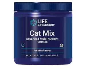 مکمل غذایی Life Extension Cat Mix – پشتیبانی از سلامت قلب و گوارش گربه‌ها